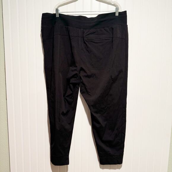 Athleta Trekkie North Joggers Black Plus Size 20 - Picture 5 of 6